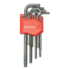 13-key-sae-ball-end-long-arm-hex-key-set